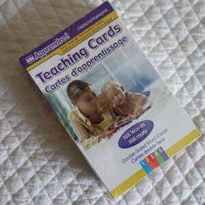 New / Sealed YOUR BABY CAN Apprendre! French Teaching Cards